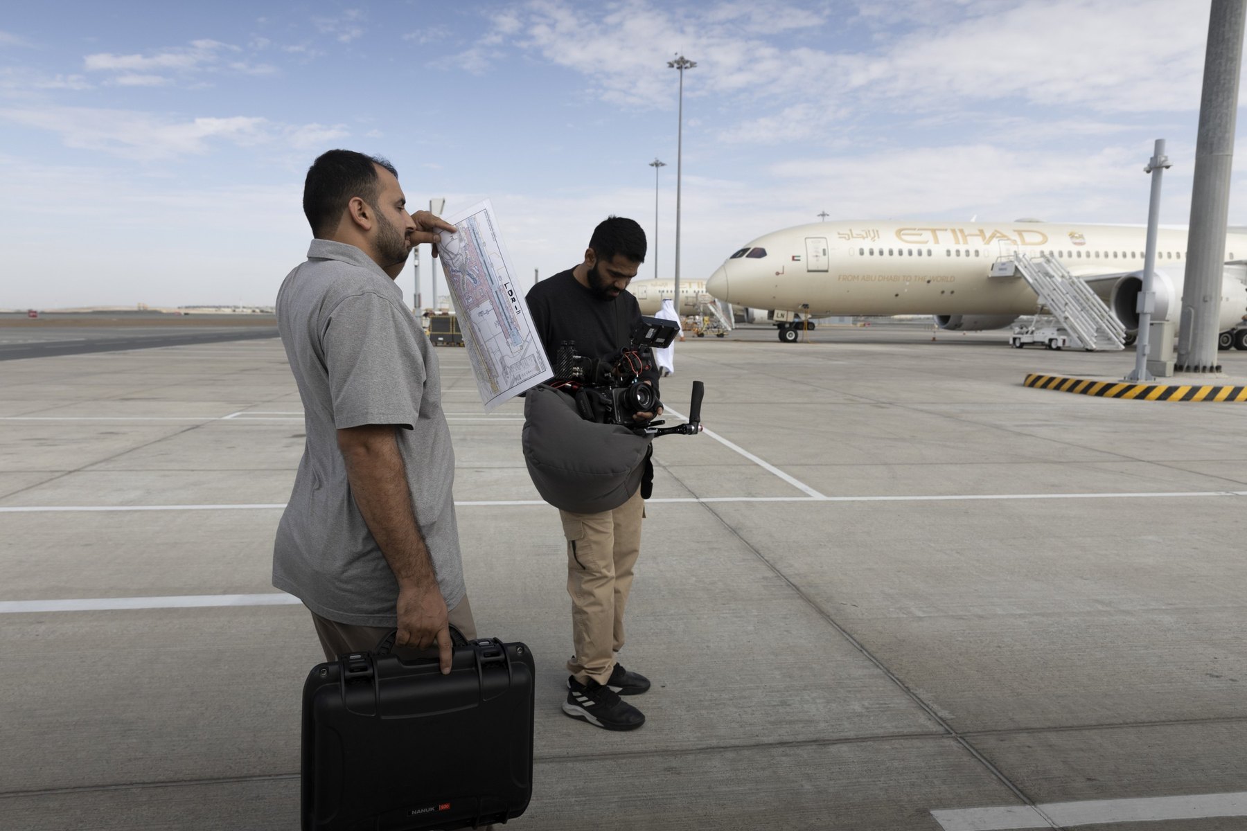 Abu Dhabi Crisis Management, On set 5