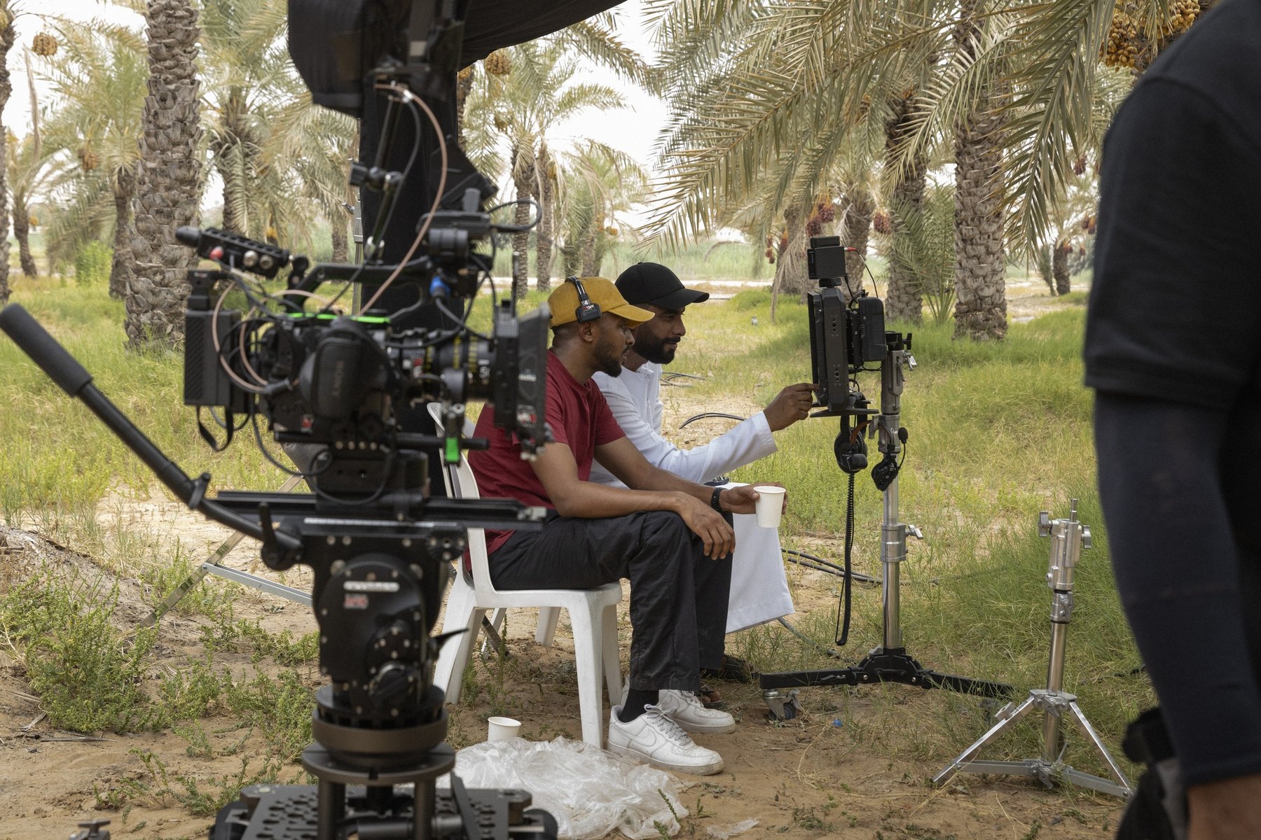 Liwa Ajman Dates & Honey Festival, On set 4