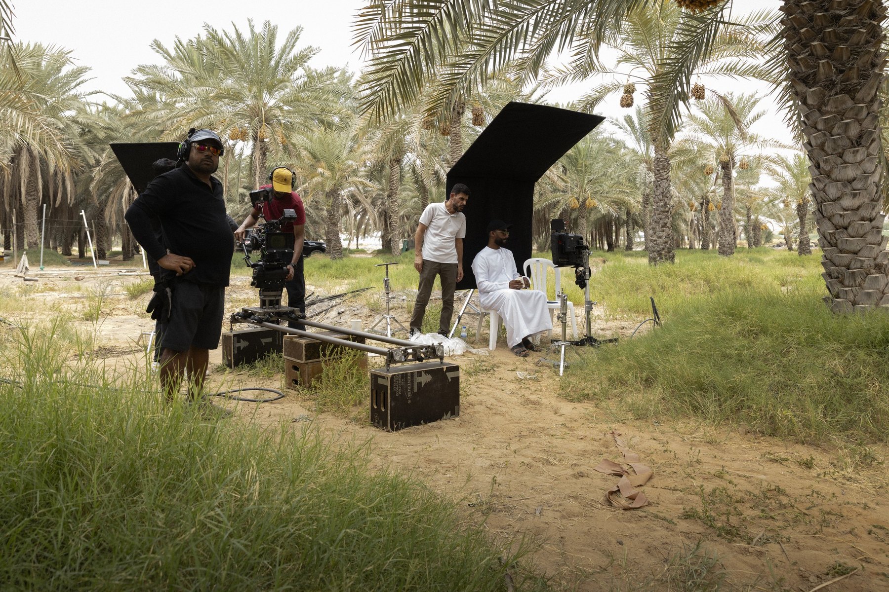 Liwa Ajman Dates & Honey Festival, On set 6
