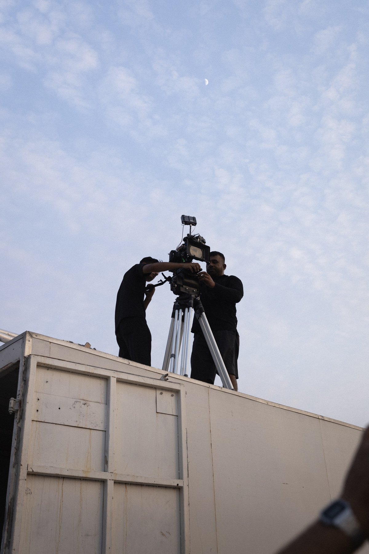 Liwa Ajman Dates & Honey Festival, On set 8